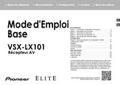 Pioneer ELITE VSX-LX101 Manual Del Usuario
