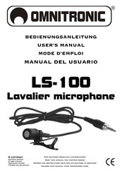 Omnitronic LS-100 Manual Del Usuario