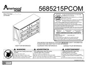 Ameriwood HOME 5685215PCOM Instrucciones De Montaje