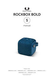 FRESH'N REBEL ROCKBOX BOLD S Manual