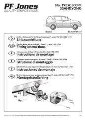 PF Jones 19320500PF Instrucciones De Montaje