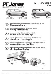 PF Jones 19100578PF Instrucciones De Montaje