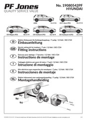 PF Jones 19080542PF Instrucciones De Montaje