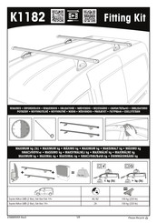 Yakima K1182 Instrucciones De Montaje