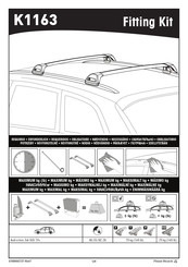 Yakima K1163 Instrucciones De Montaje