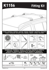 Yakima K1156 Instrucciones De Montaje