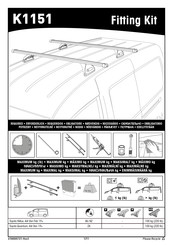 Yakima K1151 Instrucciones De Montaje