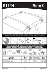 Yakima K1144 Instrucciones De Montaje