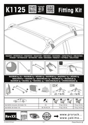 Yakima K1125 Instrucciones De Montaje