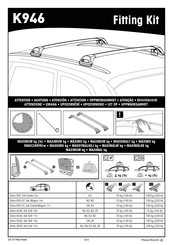 Yakima K946 Instrucciones De Montaje