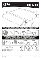 Yakima K496 Instrucciones De Montaje