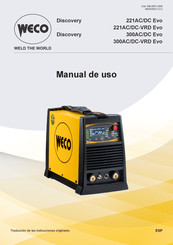 Weco Discovery 300AC/DC-VRD Evo Manual De Uso