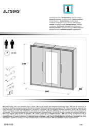 Forte JLTS84S Instrucciones De Montaje