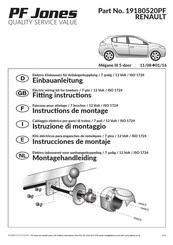 PF Jones 19180520PF Instrucciones De Montaje