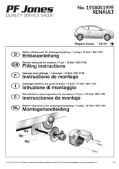 PF Jones 19180519PF Instrucciones De Montaje