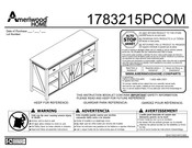 Ameriwood HOME 1783215PCOM Instrucciones De Montaje