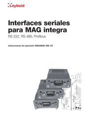 LEYBOLD RS 232 Instrucciones De Operación