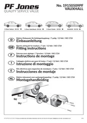 PF Jones 19150509PF Instrucciones De Montaje