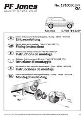 PF Jones 19100505PF Instrucciones De Montaje