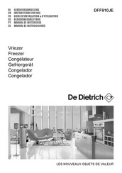 De Dietrich DFF910JE Manual De Instrucciones