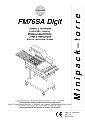 Minipack-Torre FM76SA Digit Manual De Instrucciones