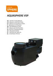 AQUA SPHERE VSPC 150 Manual De Instrucciones