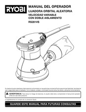 Ryobi RS281VS Manual Del Operador