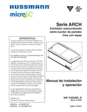 Hussmann microSC ARCH Serie Manual De Instalación Y Operación