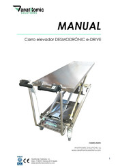 Anathomic Solutions DESMODRONIC e-DRIVE Manual