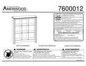 Dorel AMERIWOOD INDUSTRIES 7600012 Instrucciones De Montaje