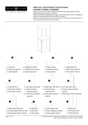drew & jonathan SCOTT LIVING SL30CLA-5 Instrucciones Para El Ensamblaje