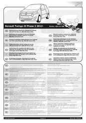 ECS Electronics RN-117-BB Instrucciones De Montaje