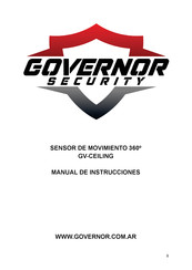 GOVERNOR SECURITY GV-CEILING Manual De Instrucciones