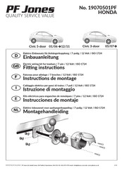 PF Jones 19070501PF Instrucciones De Montaje