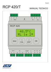 CRF Instruments RCP 420/T Manual Tecnico