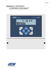 CRF Instruments CONTROLLER-650/T Manual Tecnico