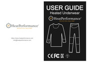 HeatPerformance Heated Underwear Manual Del Usuario