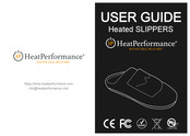 HeatPerformance Heated SLIPPERS Manual Del Usuario