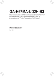 Gigabyte GA-H67MA-UD2H-B3 Manual De Usuario