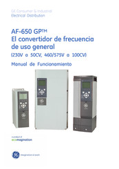 GE AF-650 GP Manual De Funcionamiento