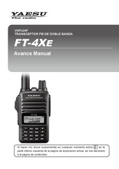 Yaesu FT-4XE Avance Manual