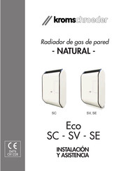 Kromschroeder NATURAL Eco SE 18 Instalación