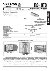 Hiltron security IR8 Manual Del Usuario