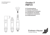 Endress+Hauser Cerabar T Manual De Instrucciones