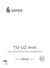 EDIFIER TO-U2 mini Manual