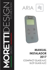 Moretti Design ARIA Manual Instalador