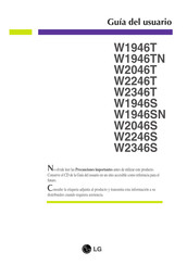 LG W2046S Guia Del Usuario