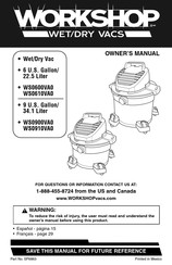 Workshop WS0610VA0 Manual Del Usuario