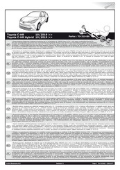 ECS Electronics TO-310-BH Instrucciones De Montaje