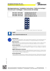 bihl+Wiedemann BWU2983 Instrucciones De Montaje